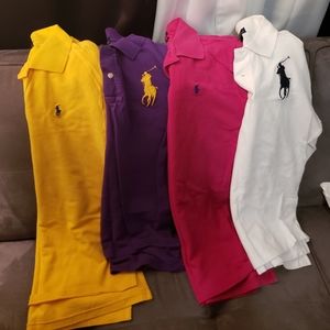 Big Boys Long Sleeve RL Polo Shirts